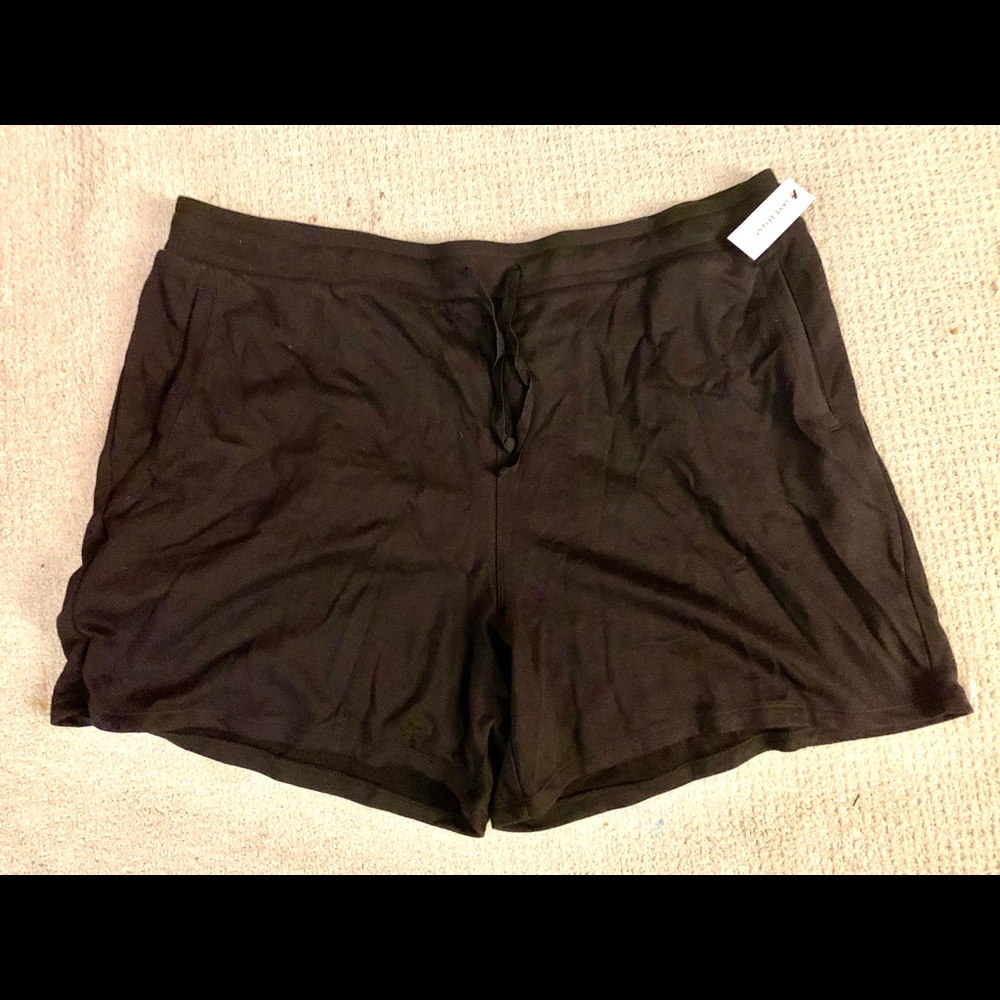 NWT Lane Bryant Cotton Drawstring Shorts